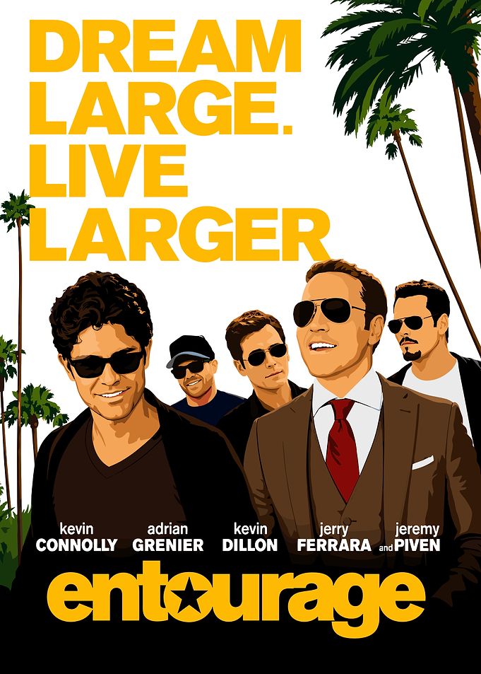 Entourage Movie Poster Art
