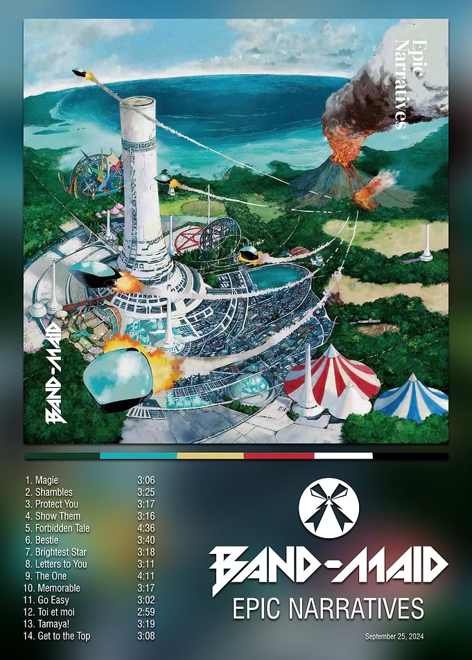 Band-Maid Epic Narratives Album Cover