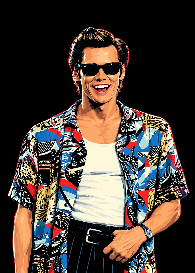 Ace Ventura Pet Detective Portrait