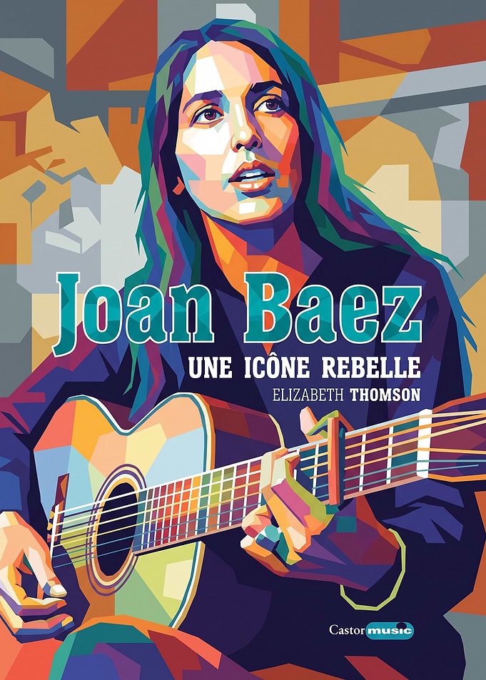 Joan Baez Pop Art Portrait