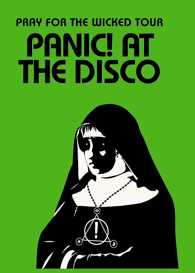 Panic! At The Disco Tour Poster
