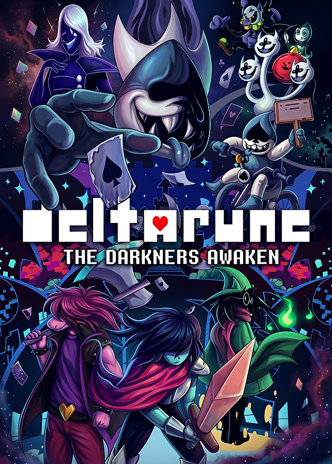 Deltarune The Darkners Awaken Poster