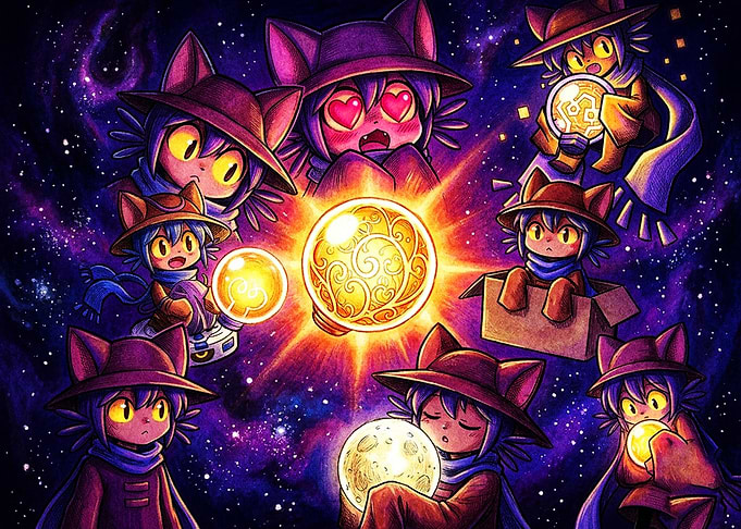 Niko OneShot Galaxy Collage