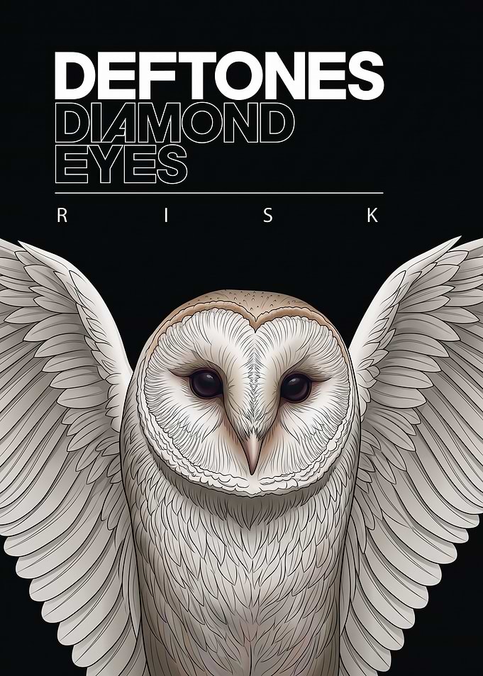Deftones Album Cover Illustration Poster