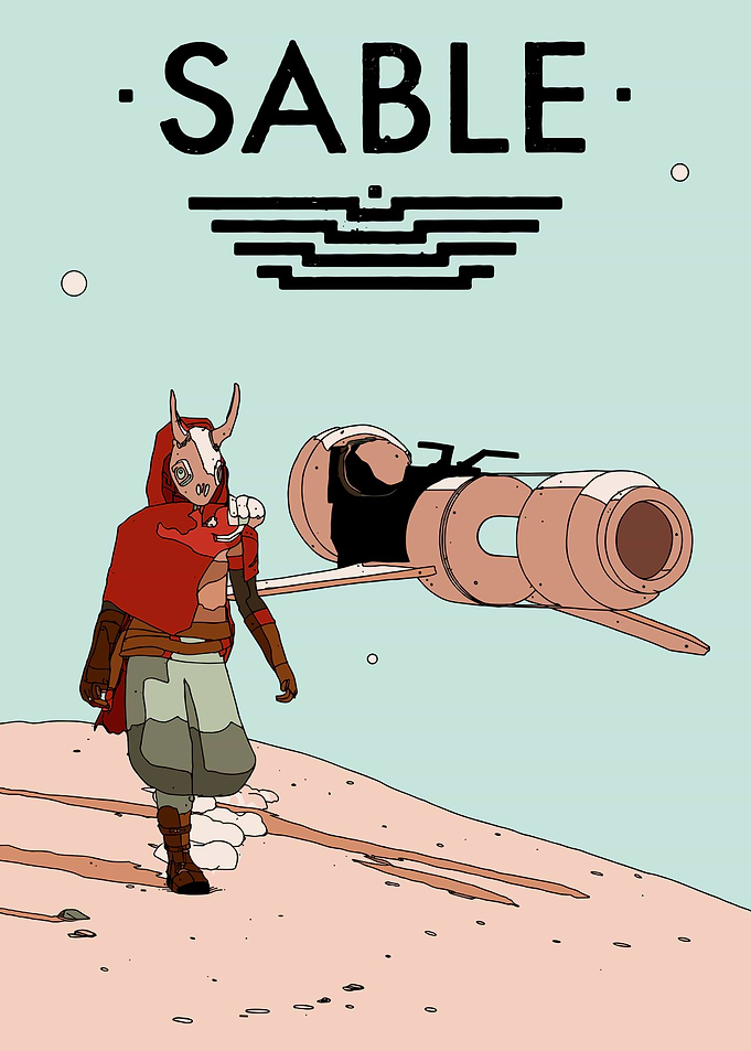 Sable Video Game Poster