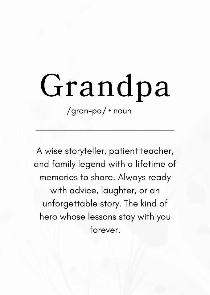 Grandpa Definition