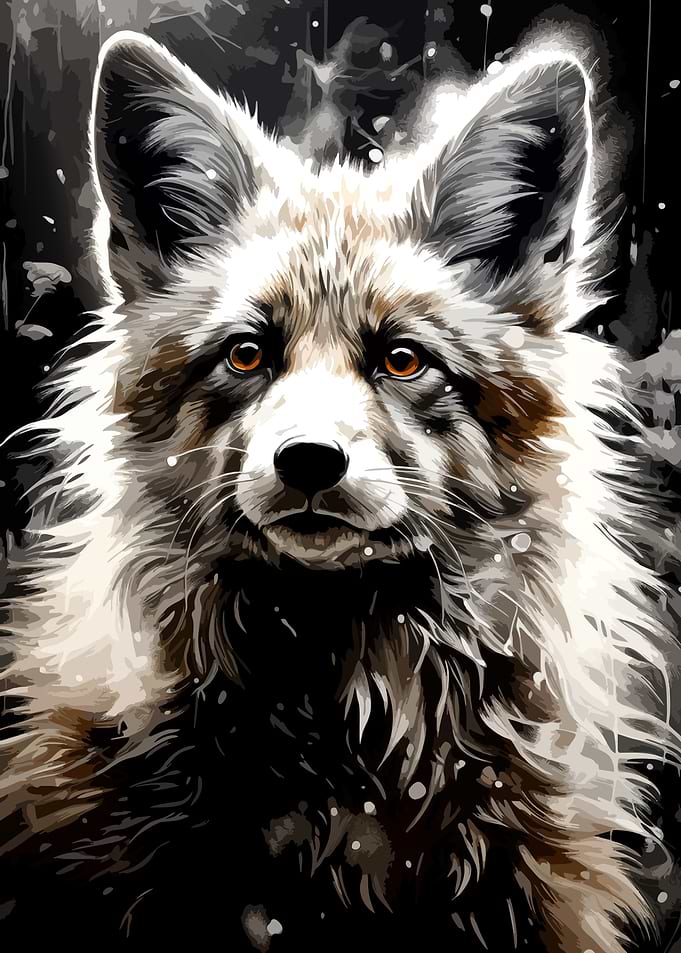 Portrait of a Majestic Fox