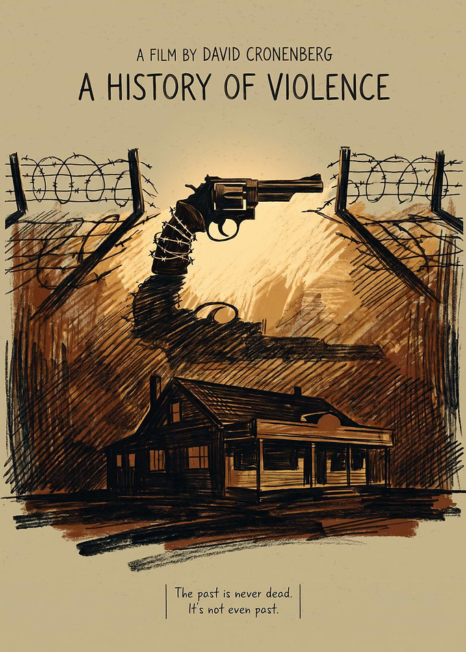 A History Of Violence Thriller Revolver Shadow Diner