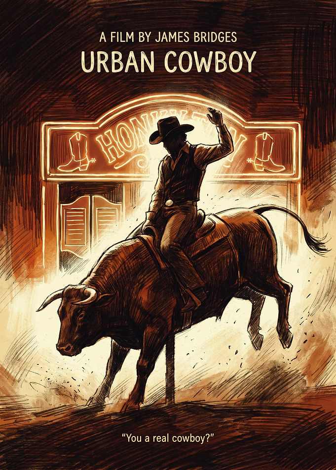 Urban Cowboy 1980 Drama Mechanical Bull Rider