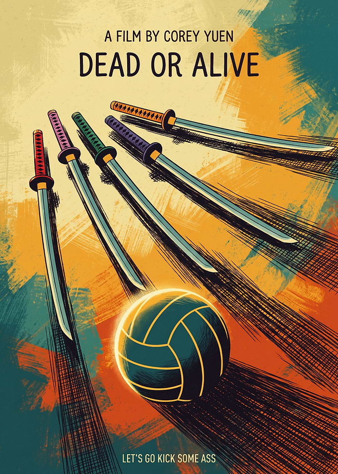 Dead Or Alive Action Martial Arts Swords Volleyball