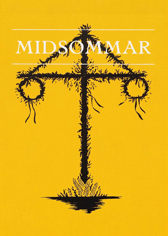 Midsommar Maypole Minimalist Poster