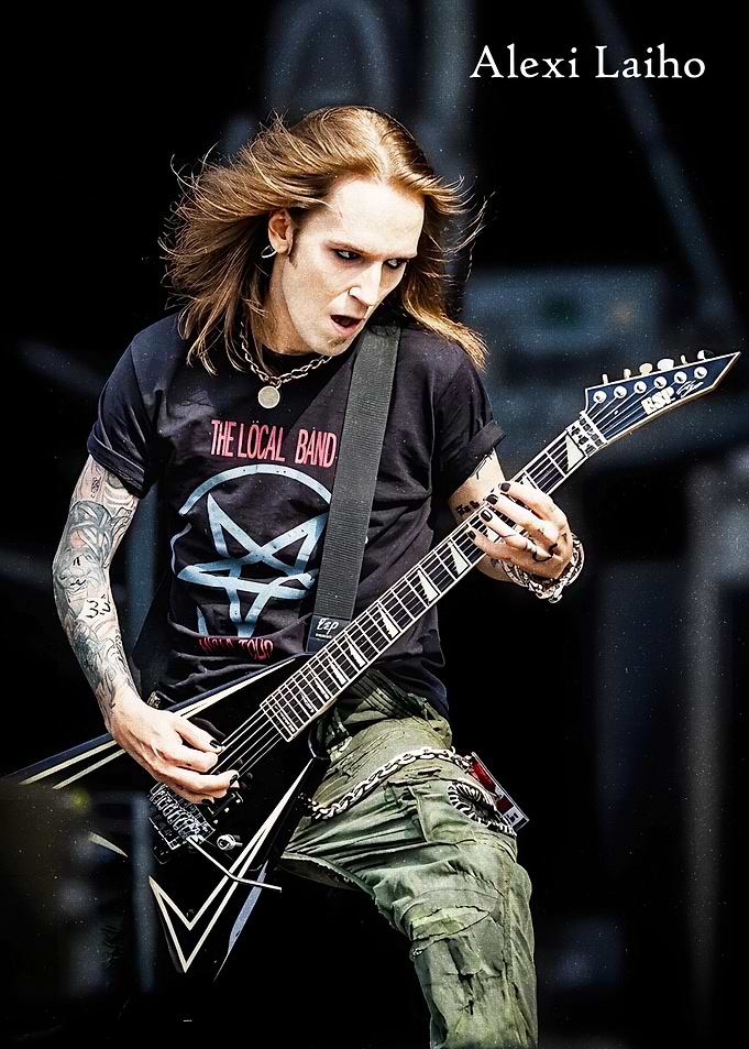 Alexi Laiho Performing Live on Stage