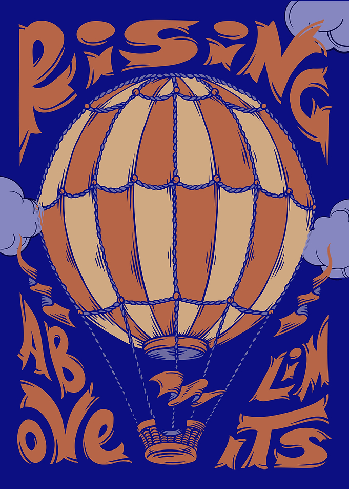 Rising Above Limits Hot Air Balloon