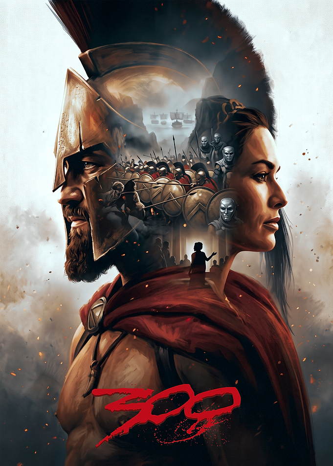 300 Movie Poster Art