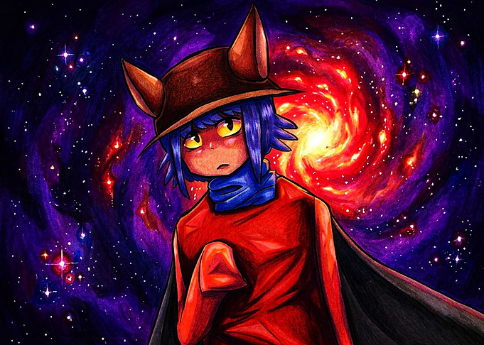 Niko from OneShot in Space
