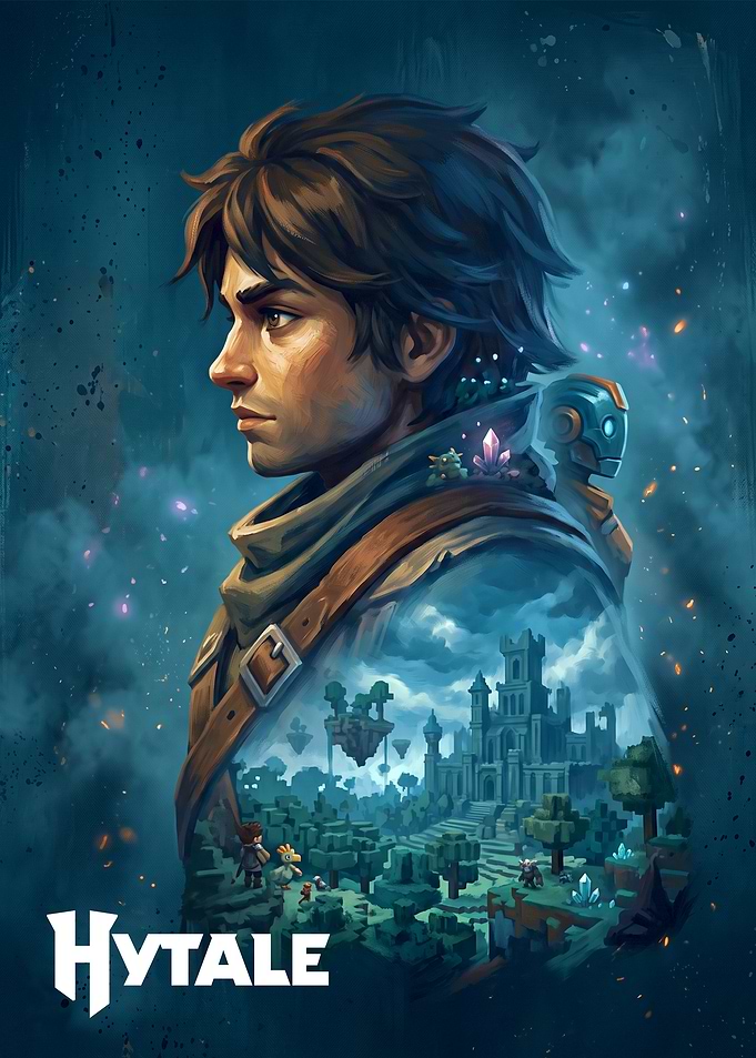 Hytale Game Character and World Art
