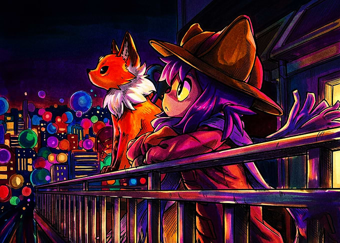 Niko and Fox from OneShot