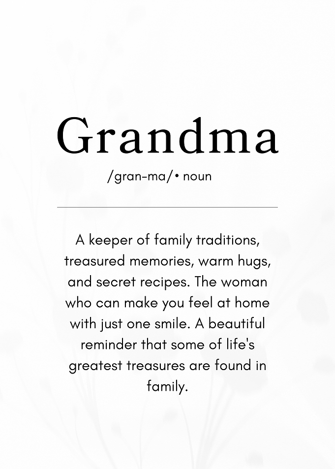 Grandma Definition