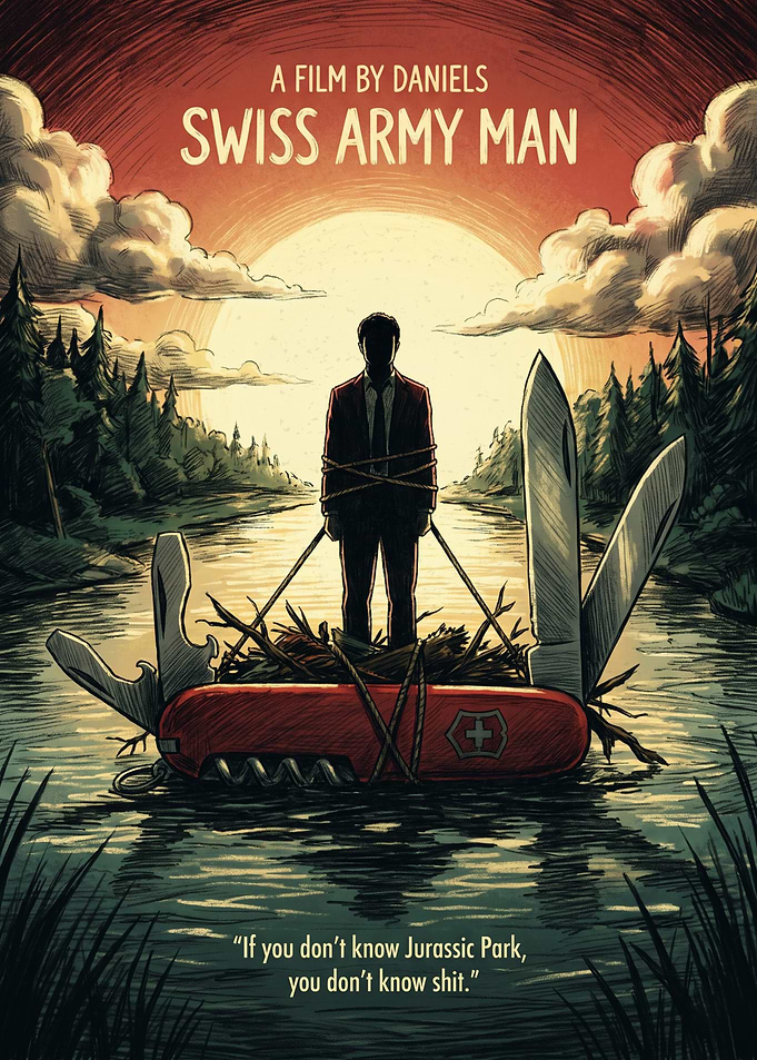 Swiss Army Man Surreal Indie Comedy Giant Pocket Knife