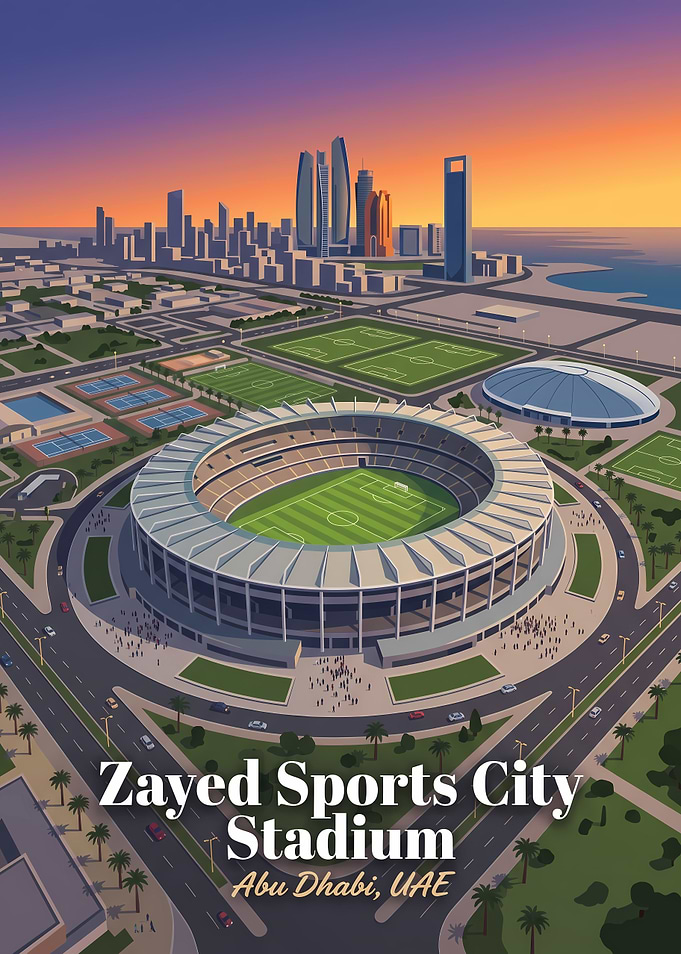 Zayed Sports City Stadium Abu Dhabi