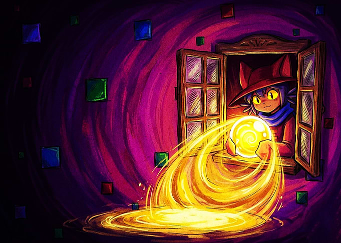 Niko Holding the Sun from OneShot