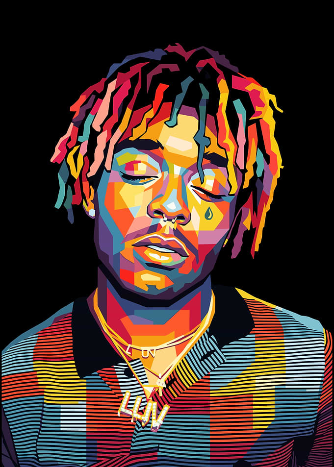 Lil Uzi Vert Pop Art Portrait