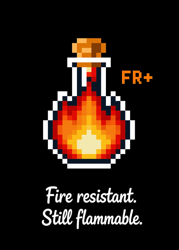 Fire Resistance Potion - Dark Edition