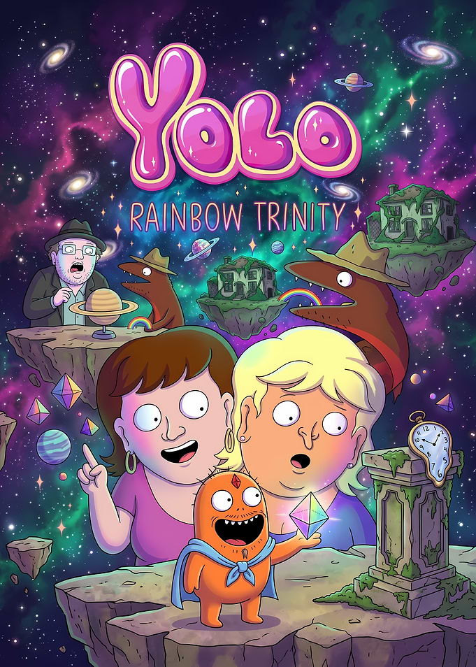 YOLO: Rainbow Trinity Poster
