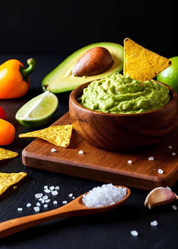Fresh Guacamole with Tortilla Chips