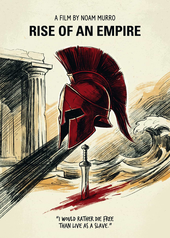 300 Rise Of An Empire Spartan Helmet Ocean Waves