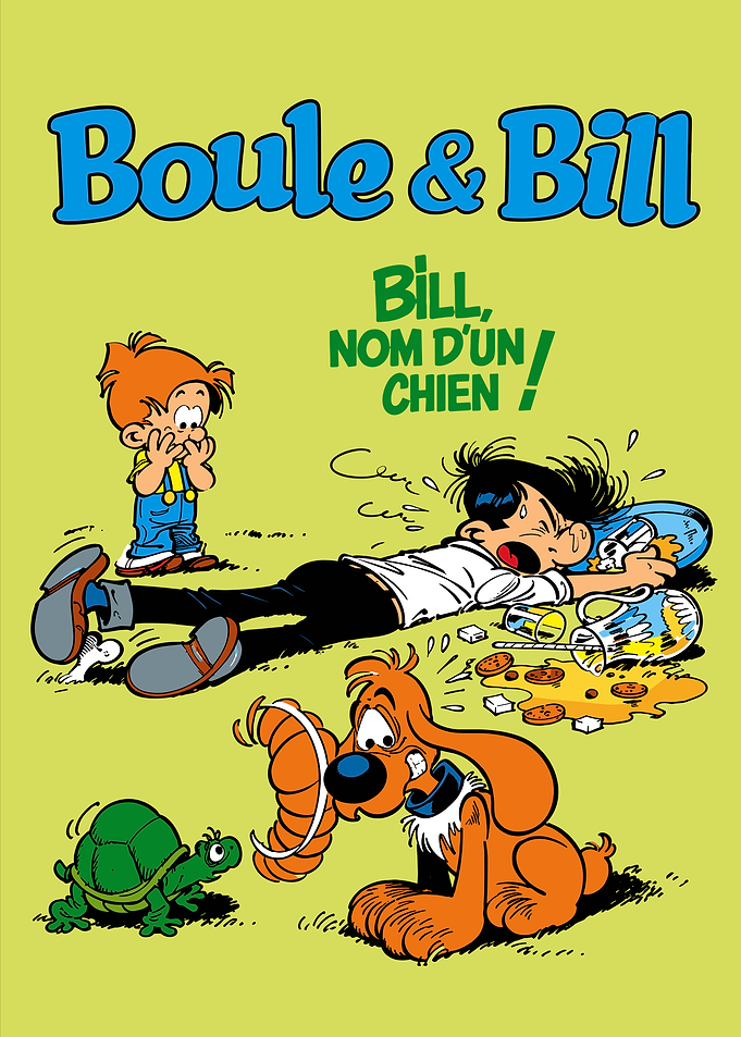 Boule & Bill Comic Cover