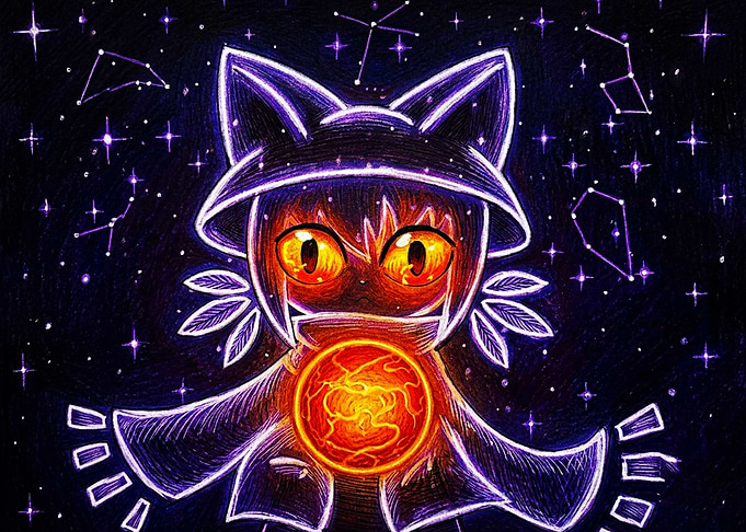 Niko from OneShot holding the sun