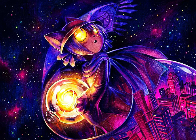 Niko from OneShot in Space