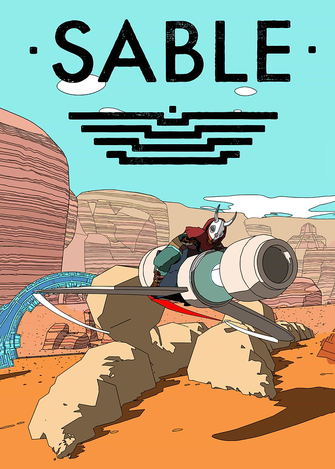 Sable Video Game Poster
