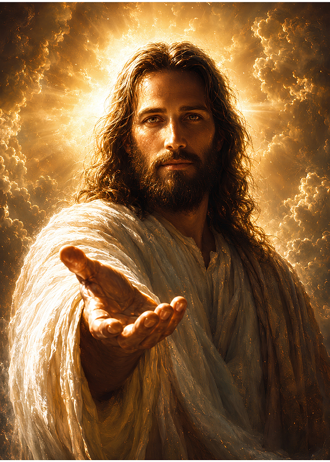Jesus Christ Reaching Out