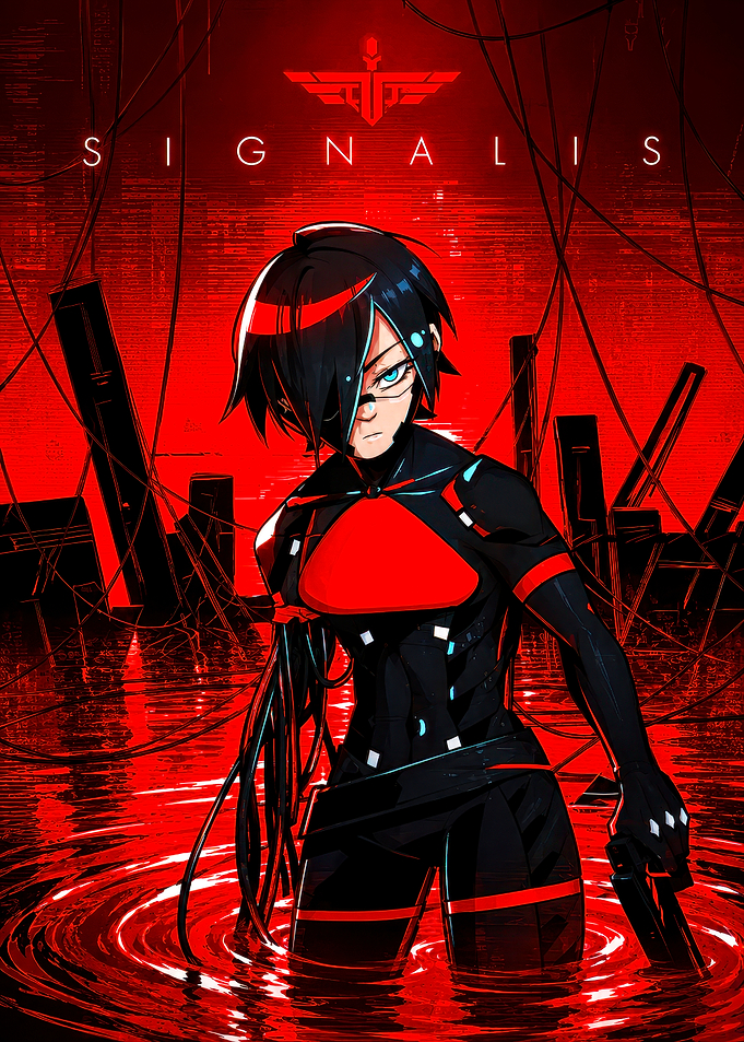 Signalis Elster Character Poster
