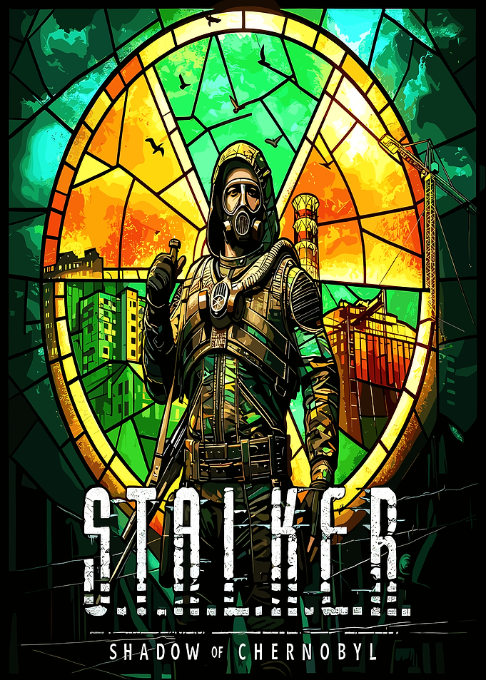 STALKER Shadow of Chernobyl Stained Glass