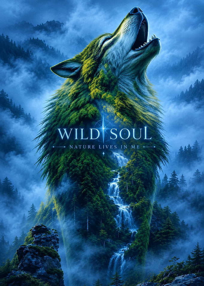 Wild Soul Nature Wolf Poster