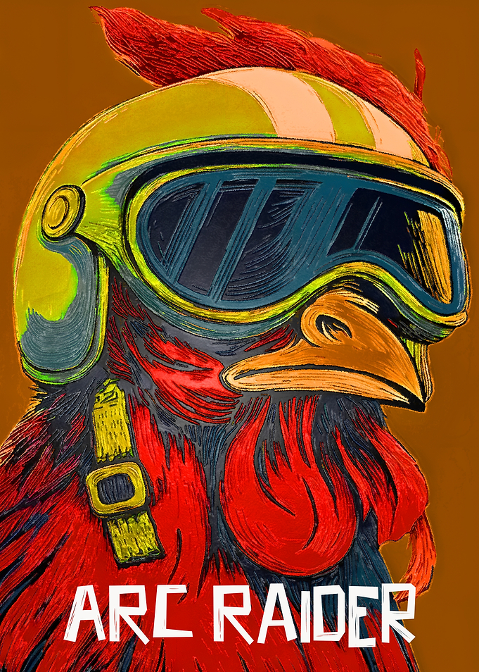 Arc Raider Rooster Pilot Illustration