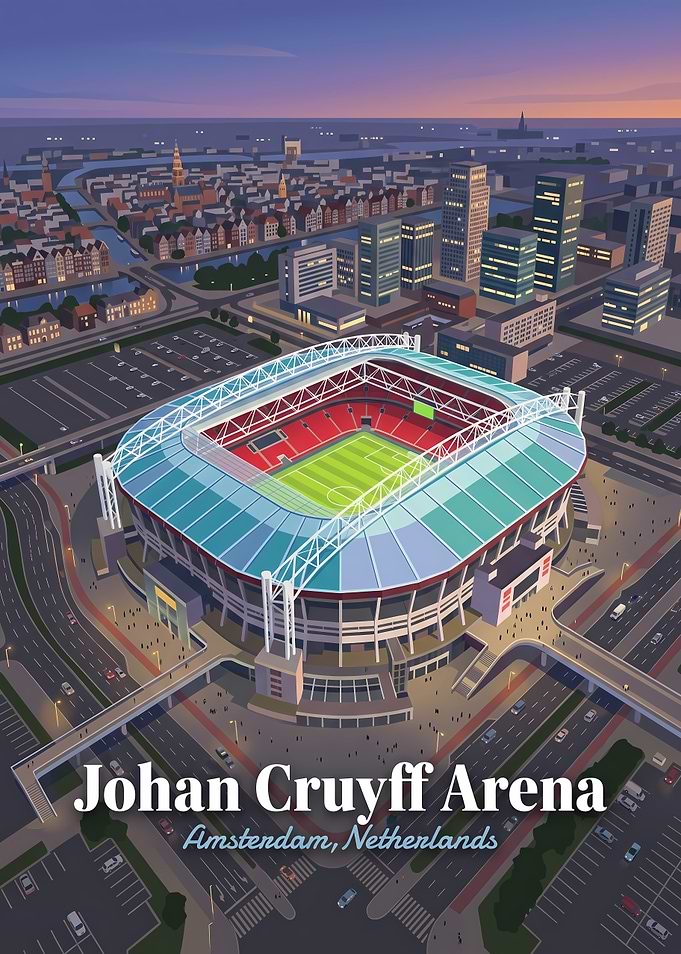 Johan Cruyff Arena Amsterdam Poster