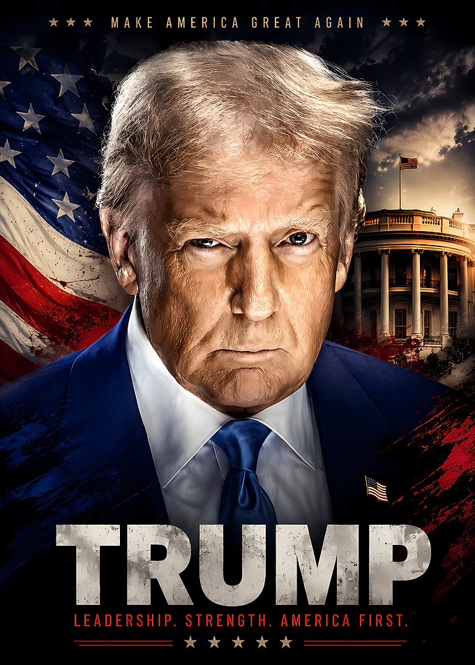 Donald Trump Political Campaign Poster
