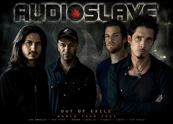 Audioslave Out of Exile Tour Poster