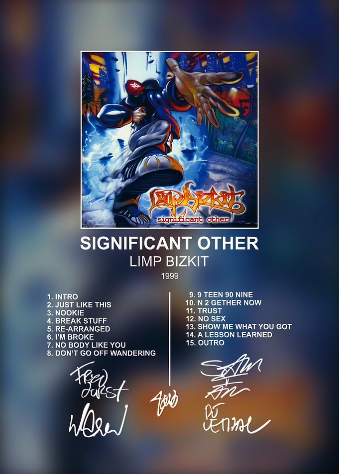 Limp Bizkit Significant Other Poster