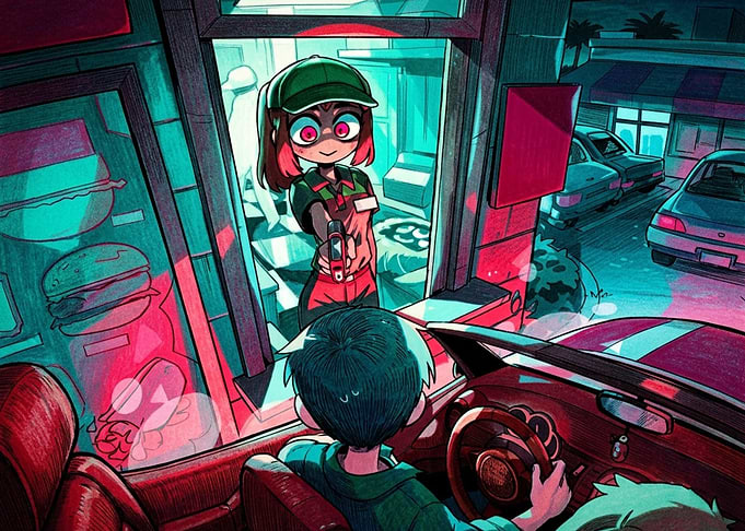 Fast Food Drive-Thru Encounter