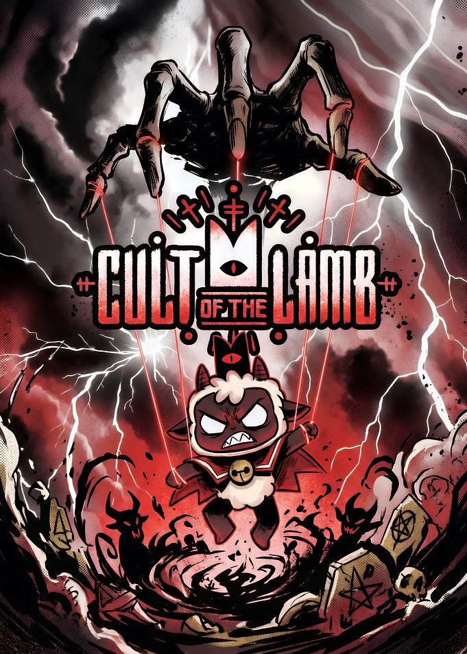 Cult of the Lamb Game Poster