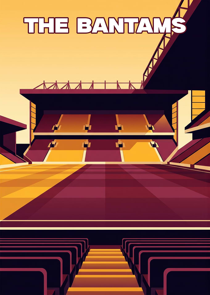 The Bantams Stadium Poster