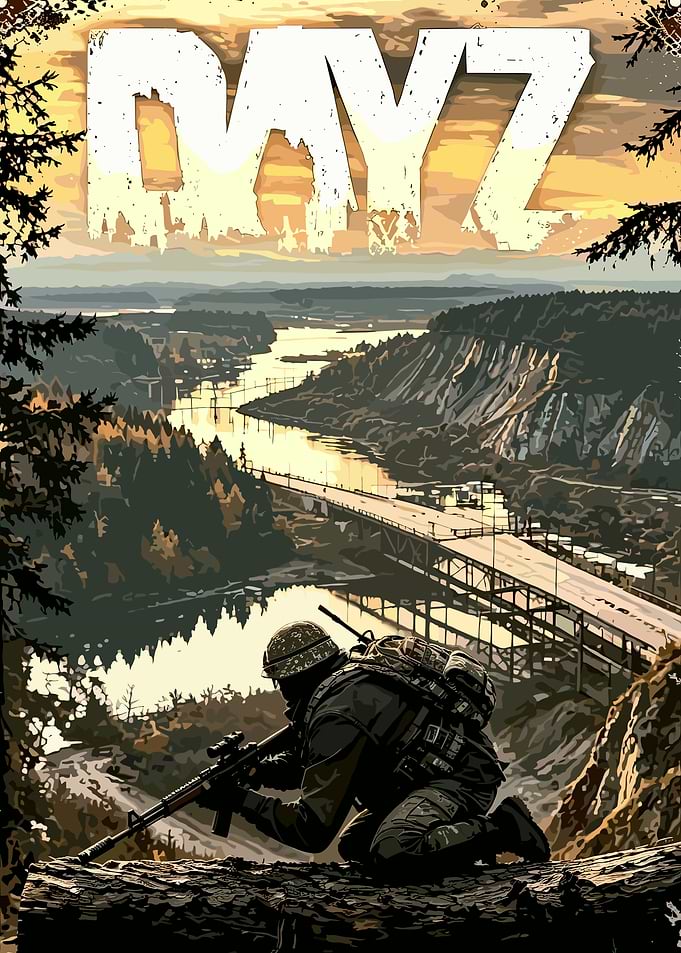 DayZ Survival Game Poster