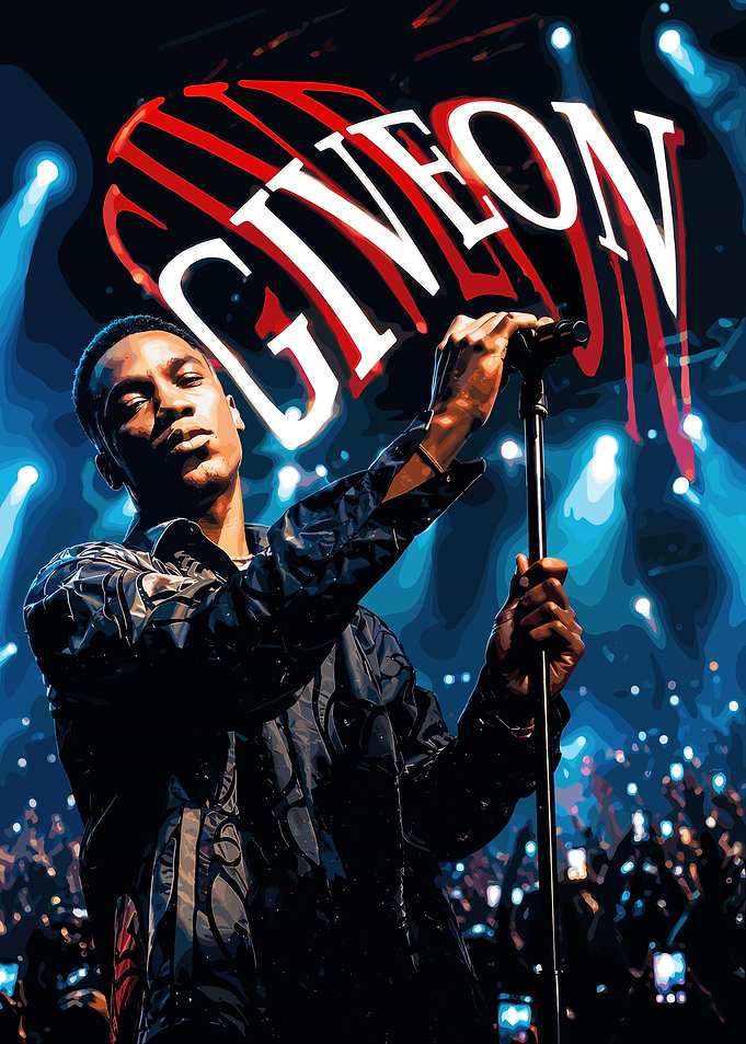 Giveon Concert Performance Poster
