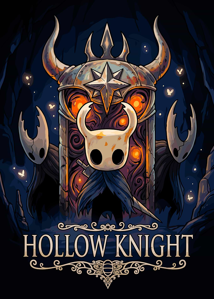 Hollow Knight Game Poster