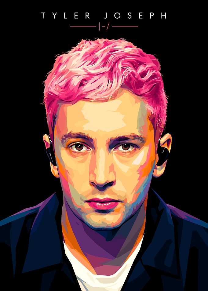 Tyler Joseph Pop Art Portrait